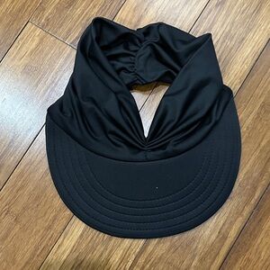 Elegant Black Women's Visor